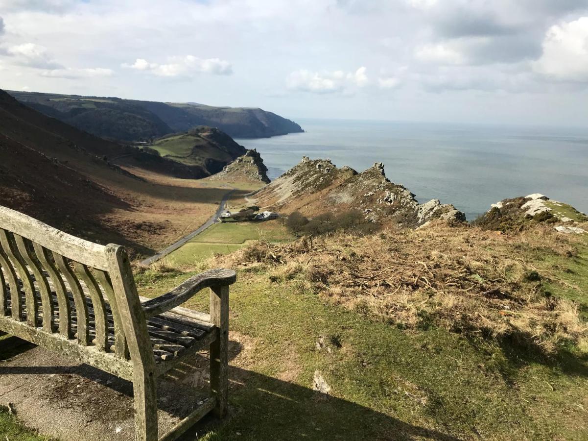 Castle Hill Guest House Lynton Dış mekan fotoğraf