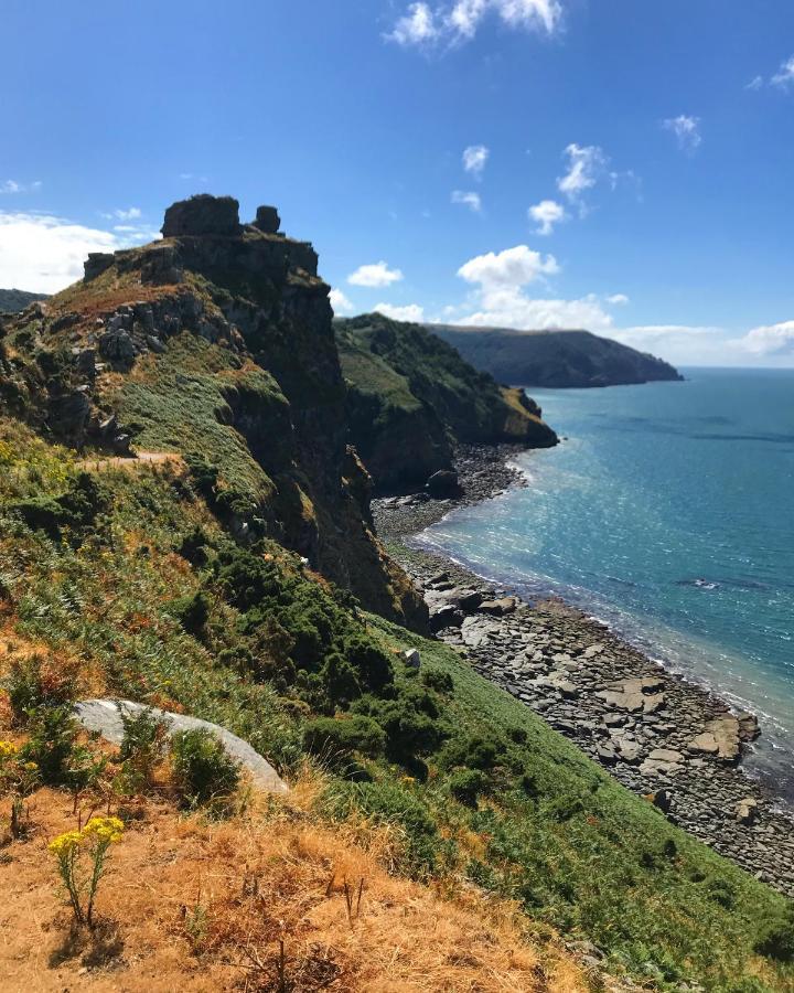 Castle Hill Guest House Lynton Dış mekan fotoğraf